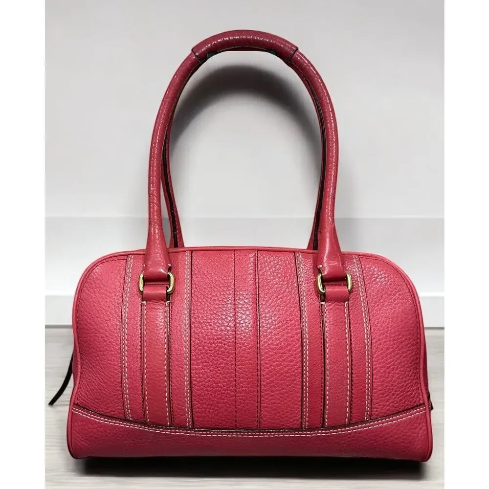 Y2K Coach 10526 Hamilton Pebble Leather Satchel Bag